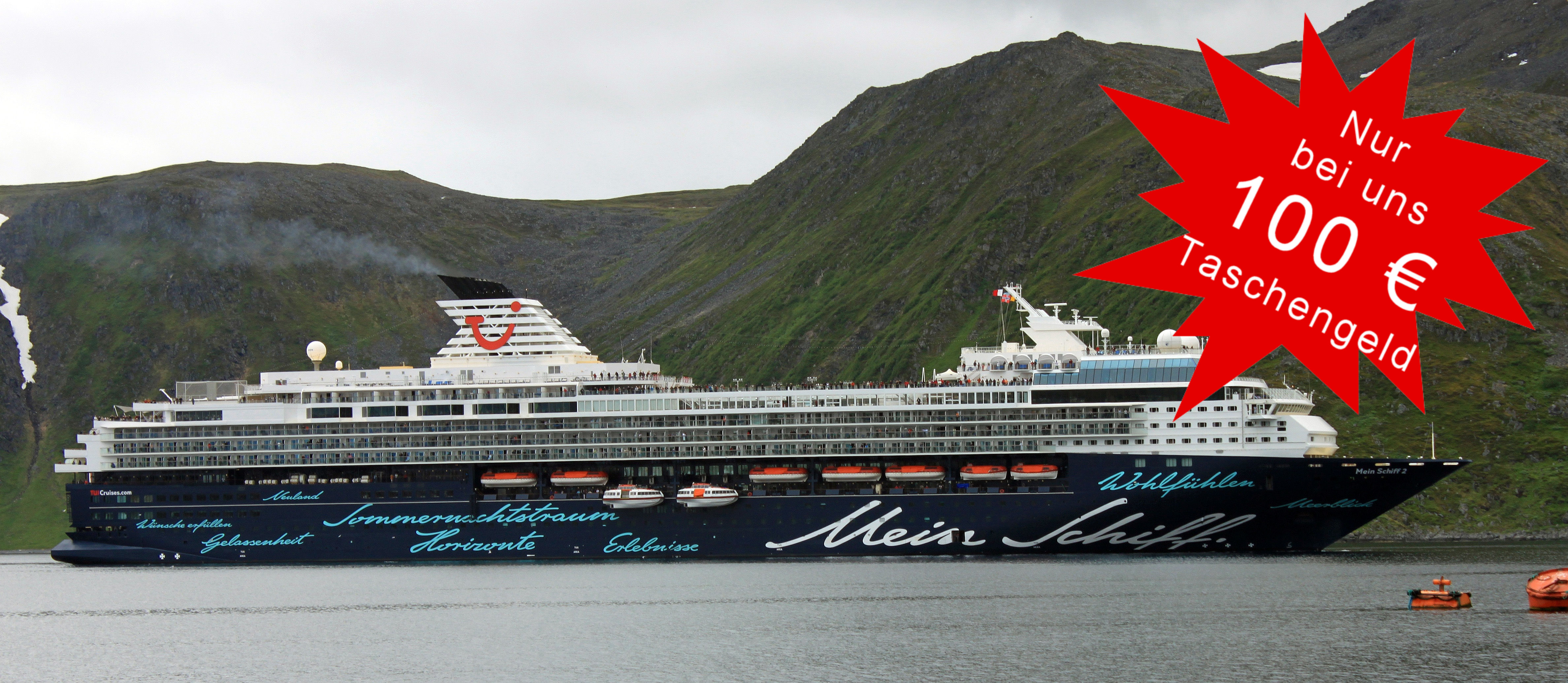 Mein Schiff 4 Tui Cruises Top Angebot Inkl Taschengeld