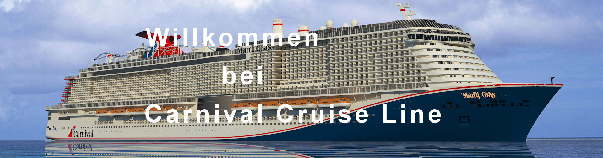 Willkommen bei Carnival Cruise Line Willkommen bei Carnival Cruise Line
