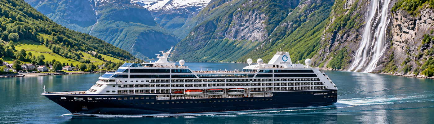 Azamara Quest im majestätischen Fjord Kreuzfahrten - Azamara Quest