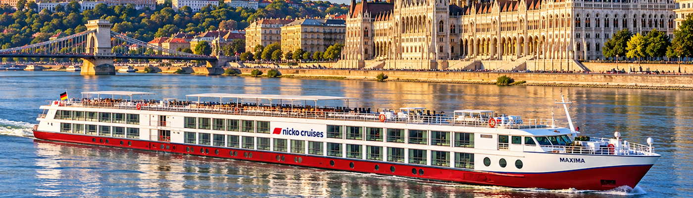 Flusskreuzfahrten mit der MS Maxima MS Maxima auf der Donau unterwegs