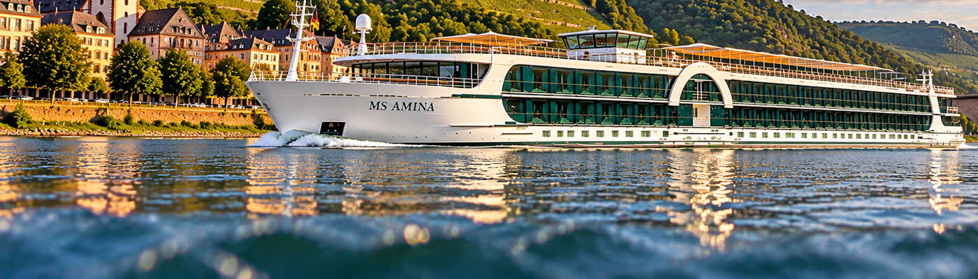 MS Amina - Flussreisen Flussreisen mit der MS Amina erleben