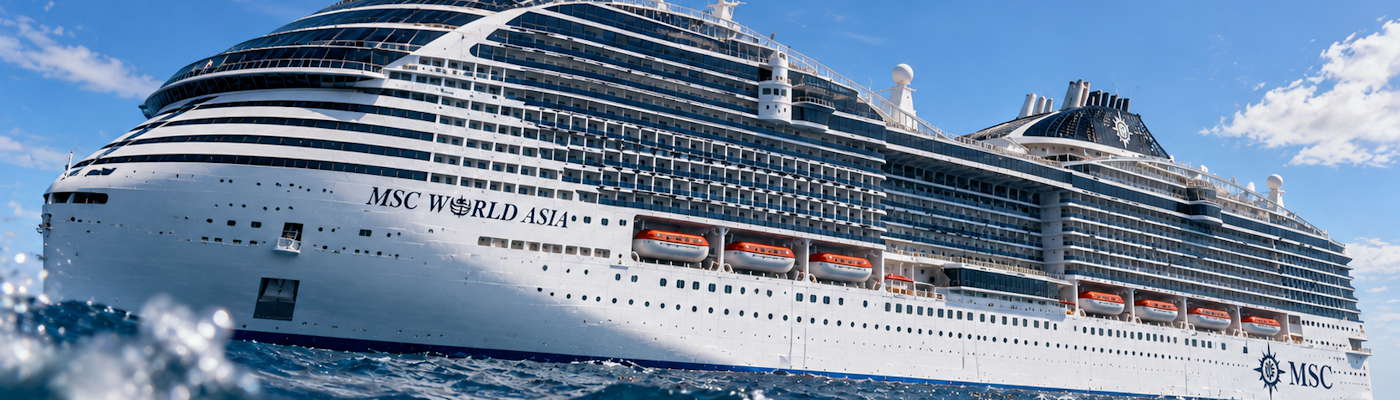 Kreuzfahrten mit MSC World AISA